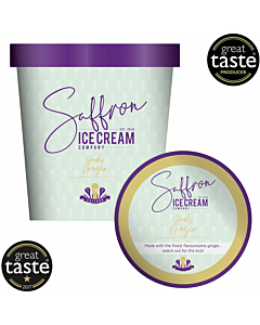 Saffron Simply Ginger Ice Cream