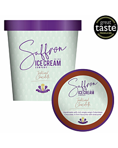 Saffron Traditional Chocolate Dairy Ice Cream