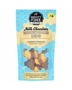 Mighty Fine Milk Chocolate Honeycomb Dips