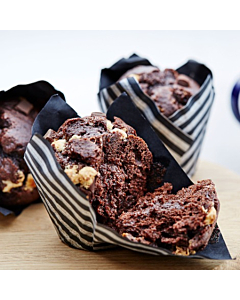 Kara Frozen Triple Chocolate Tulip Muffins