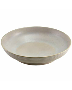 Terra Stoneware Antigo Barley Coupe Bowl 27.5cm