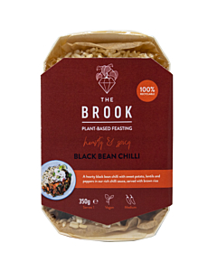 The Brook Frozen Plant Based Black Bean Chilli