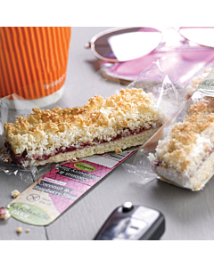 Handmade Cake Frozen Gluten Free Coconut & Raspberry Slice