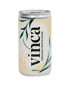 Org Vinca Organic White Wine Cans 12.5%