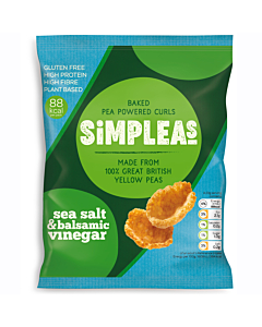 Simpleas Sea Salt & Balsamic Vinegar Pea Curls