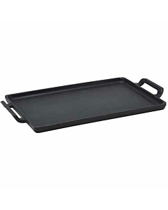 GenWare Cast Iron Rectangular Platter 25 x 15.5cm