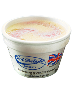 Cooldelight Frozen Vanilla & Raspberry Mousse