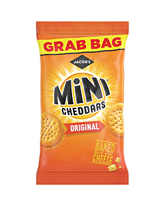 Jacobs Original Mini Cheddars Grab Bags