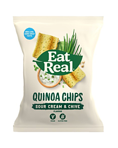 Eat Real Quinoa Chips Sour Cream & Chives Flavour