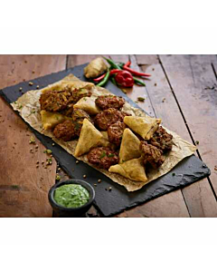 Menuserve Frozen Gluten Free Vegan Indian Snack Selection