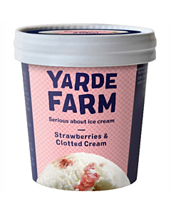 Yarde Farm Strawberries & Clotted Cream Ice Cream