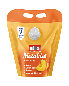 Muller Mixables Smooth Peach Sauce