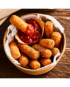 Innovate Frozen Dual Cook Breaded Mozzarella Sticks