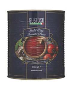 Gustoso Tomato Base with Herbs and Spices 800g