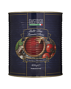 Gustoso Tomato Base with Herbs and Spices 800g