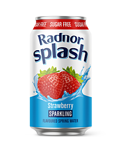 Radnor Splash Sparkling Strawberry Cans