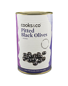 Cooks & Co Pitted Black Olives