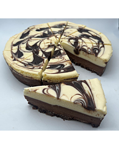 Mademoiselle Frozen Chocolate Layered Cheesecake