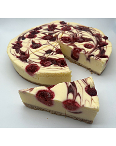 Mademoiselle Frozen Raspberry/White Chocolate Cheesecake