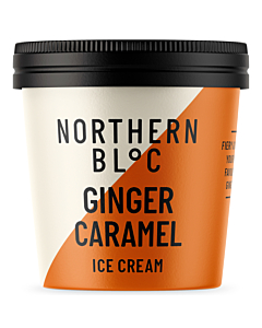 Northern Bloc Frozen Ginger Caramel Dairy Ice Cream