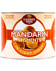 Caterers Pride Mandarin Segments in Light Syrup