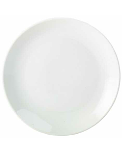 Genware Porcelain Coupe Plate 22cm/8.5"