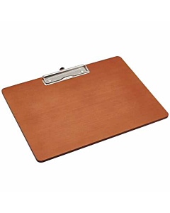 GenWare Landscape Wooden Menu Clipboard A4