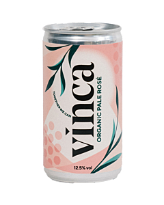 Org Vinca Organic Pale Rose Wine Cans 12.5%