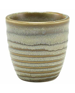 Terra Porcelain Matt Grey Dip Pot 8.5cl/3oz