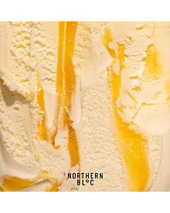 Northern Bloc Frozen Sicilian Lemon Swirl Ice Cream