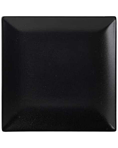 Luna Stoneware Black Square Plate 21cm/8.25"