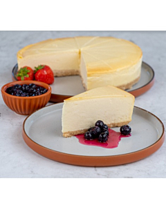 Sidoli Frozen Gluten Free Large Baked New York Cheesecake