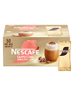 NESCAFÉ Gold Cappuccino Unsweetened Coffee Sticks