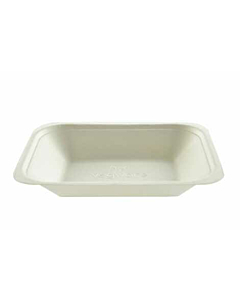 Vegware Compostable Medium Bagasse Chip Trays