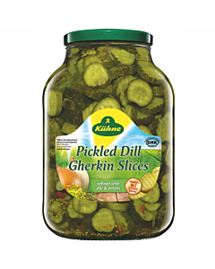 Kuhne Pickled Dill Gherkin Slices