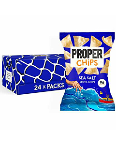 Proper Chips Sea Salted Lentil Chips