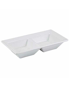 GenWare Porcelain Double Dish 15 x 8cm/6 x 3"