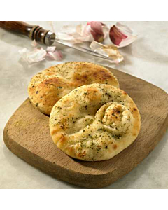 Baked Earth Frozen Mini Garlic Naan Breads