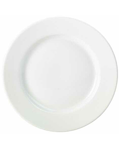 Genware Porcelain Classic Winged Plate 26cm/10.25"