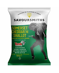 Savoursmiths Somerset Cheddar & Shallot Crisps