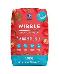 Wibble Strawberry Vegan Jelly Crystals