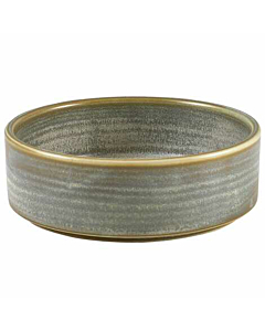 Terra Porcelain Matt Grey Presentation Bowl 13cm