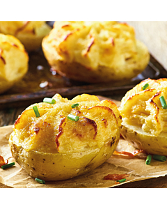 Farmhouse Filled Jacket Potato Halves Cheese & Smokey Bacon