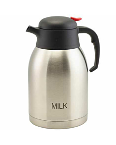 Milk Inscribed St/St Vacuum Jug 2.0L