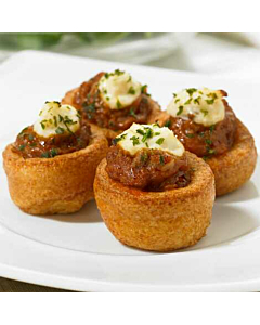 Frank Dale Frozen Mini Beef & Horseradish Yorkshire Puddings