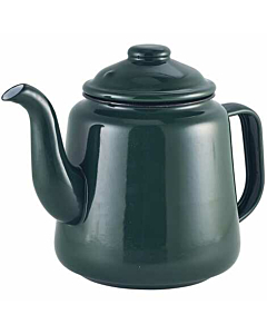 Enamel Teapot Green 1.5L