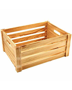 Wooden Crate Rustic Finish 41 x 30 x 18cm