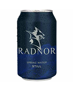 Radnor Hills Still Spring Water Cans