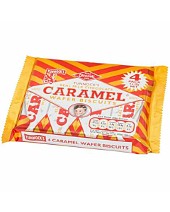 Tunnocks Milk Chocolate Caramel Wafer Bars