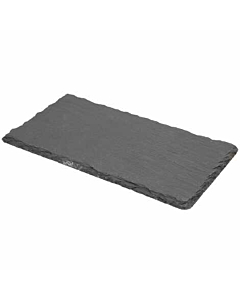 Genware Natural Edge Slate Platter 20 X 11cm